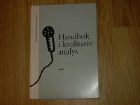 Handbok i kvalitativ analys