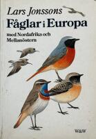 F&aring;glar i Europa med Nordafrika och Mellan&ouml;stern