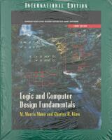 Logic and Computer Design Fundamentals and Xilinx Student Edition 4.2 Package