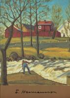 E. Hermansson : Vekerumspojken som blev portr&auml;tt&ouml;r och landskapsm&aring;lare