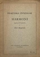 Praktiska &ouml;vningar  i  Harmoni.