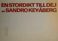 En stordikt till  dej.