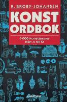 Konstordbok
