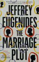 The Marriage Plot.