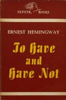 To have and have not.