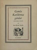 Gamla Karlskronag&aring;rdar och deras &auml;gare.