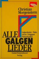 Alle Galgen Lieder.