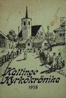 Kallinge Kyrkokr&ouml;nika  1958.