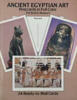 Ancient Egyptian Art. Postcards in full color, British Museum.