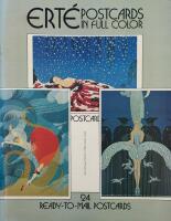 Ert&eacute; postcards in full color. 24 ready-to-mail postcards.