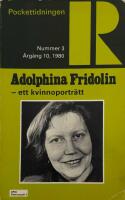 Adolphina Fridolin : ett kvinnoportr&auml;tt