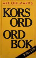 Korsord ordbok