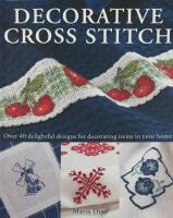 Decorative cross stitch.