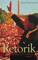 Retorik eller konsten att &ouml;vertyga