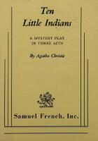 Ten little indians. A mystery play in three acts.
