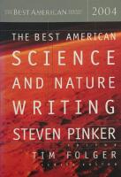 The Best American Science and Nature Writing 2004