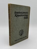 Konserveringsbok