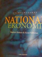 Grundl&auml;ggande nationalekonomi