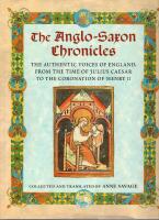 The Anglo-Saxon Chronicles
