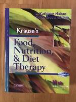Krause's food, nutrition, & diet therapy