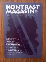 Kontrast Magasin Nr 2 Oktober 2020. Tidskrift f&ouml;r fantastik, thriller och vetenskap