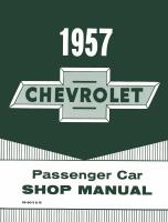 Chevrolet 1957 Verkstadshandbok p&aring; CD-Rom 