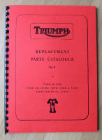 Reservdelskatalog Triumph Tiger 1966