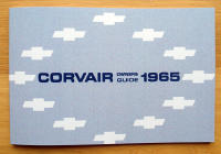 Instruktionsbok Chevrolet Corvair 1965