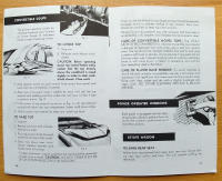 Instruktionsbok Buick 1954