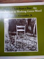 Make a chair from a tree - an introduction to working green wood