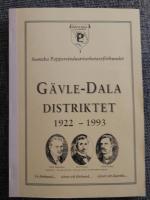 Svenska pappersindustriarbetaref&ouml;rbundet. G&auml;vle-Dala distriktet 1922-1993. 