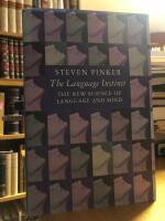 The Language Instinct. The New Science of Language and Mind.