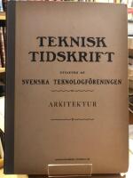 Arkitektur. &Aring;rg&aring;ng 48.