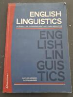 English Linguistics : introduction to morphology, syntax and semantics