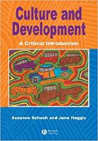 Culture and development - a critical introduction