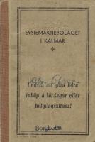 Systembolaget i Kalmar / Borgholm. Motbok