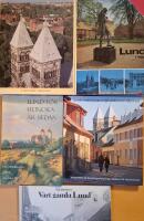 5xLund: Lund i bild & Lund under expansion & V&aring;rt gamla Lund (Nils Palmborg) & Lunds stadsk&auml;rnas milj&ouml;v&auml;rden och identitet & Lund f&ouml;r hundra &aring;r sedan 