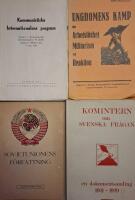 4xSKP: Komintern om svenska fr&aring;gan : en dokumentsamling 1921-1929, Kommunistiska internationalens program : antaget &aring; sj&auml;tte v&auml;rldskongressen i september 1928, Ungdomens kamp mot arbetsl&ouml;shet, militarism och reaktion & Sovjetunionens f&ouml;rfattning.