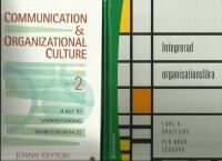 Integrerad organisationsl&auml;ra & Communication & organizational culture : a key to understanding work experiences 
