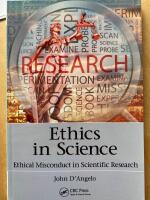 Ethics in science : ethical misconduct in scientific research