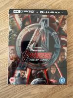 Avengers Age of Ultron 4K ULTRA HD + Blu-Ray Steelbook