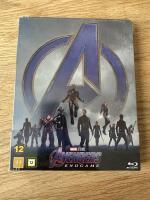 Avengers: Endgame 2-disc Blu-Ray Steelbook inplastad