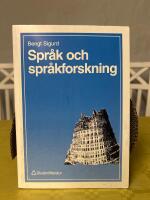 Spr&aring;k och spr&aring;kforskning