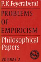 Problems of Empiricism (Philosophical Papers Volume 2)