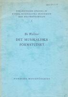 Det musikaliska formstudiet