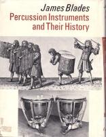 Percussion Instruments and Their History