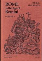 Rome in the Age of Bernini I-II (komplett)
