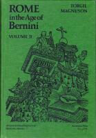Rome in the Age of Bernini I-II (komplett)