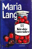 K&ouml;rsb&auml;r i november
