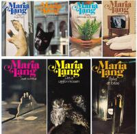 7 x Maria Lang - Of&auml;rd bor i huset / Intrigernas hus / Kung Lilekonvalje av dungen / Staden sover / Svart sommar / Det &auml;r ugglor i mossen / Farligt att f&ouml;rt&auml;ra